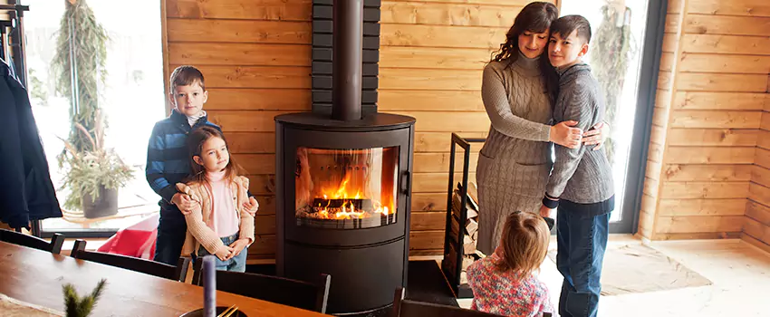 Morso Cast Iron Fireplace Insert Installation in Manassas Park, Virginia
