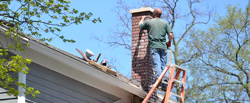 Vinyl and PVC Chimney Flashing Installation in Manassas Park, VA