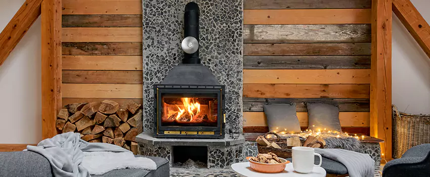 Thelin Hearth Products Direct Vent Gas Stove Fireplace Inspection in Manassas Park, Virginia